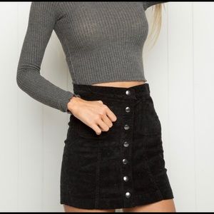 Brandy Melville Black Skirt